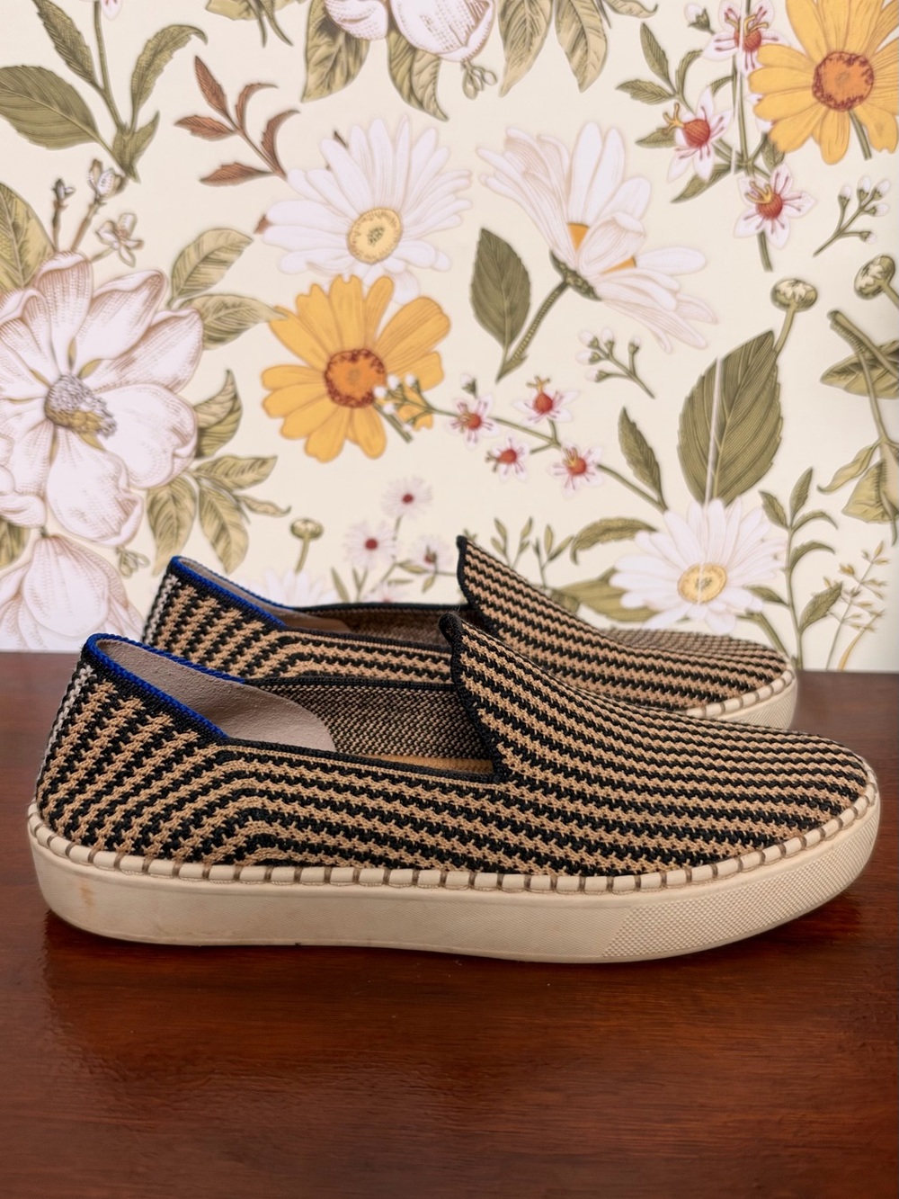 Rothy’s Toffee Stripe Slip On